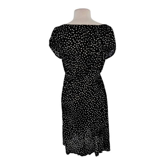 Theory Cassandra Mini Black Polkadot Dress - Picture 3 of 7